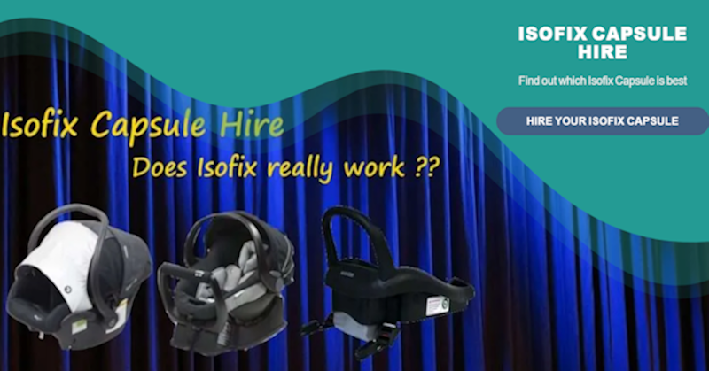 isofix capsule hire
